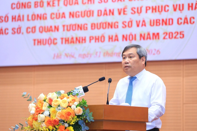 89/126 xã phường ở Hà Nội đạt mức A chỉ số cải cách hành chính- Ảnh 1.