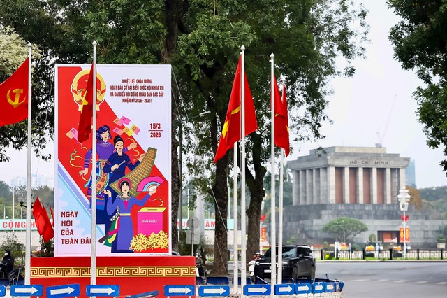 Hà Nội đồng bộ giải pháp bảo đảm môi trường phục vụ bầu cử- Ảnh 1. Hà Nội đồng bộ giải pháp bảo đảm môi trường phục vụ bầu cử- Ảnh 1.