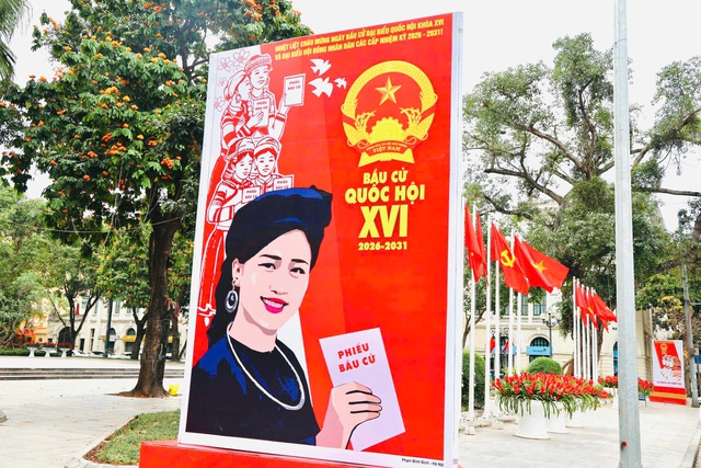 Hà Nội rực rỡ sắc màu hướng về 'Ngày hội của toàn dân'- Ảnh 3.