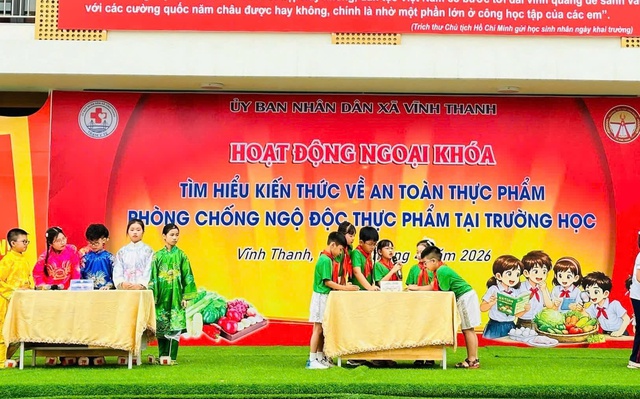 Nhiều mô hình hiệu quả về bảo đảm an toàn thực phẩm học đường- Ảnh 2.
