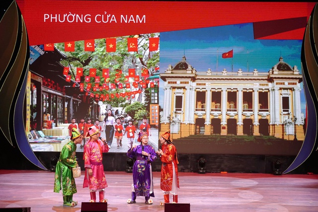 Chung khảo Cuộc thi ‘Tìm hiểu Nghị quyết Đại hội đại biểu Đảng bộ TP. Hà Nội’- Ảnh 1.