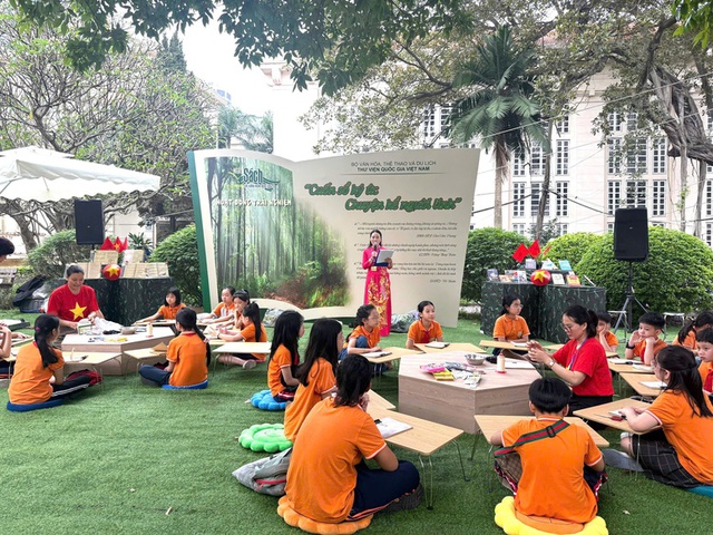 Sôi nổi hoạt động hưởng ứng Ngày Sách và Văn hóa đọc Việt Nam lần thứ 5 - Ảnh 1.