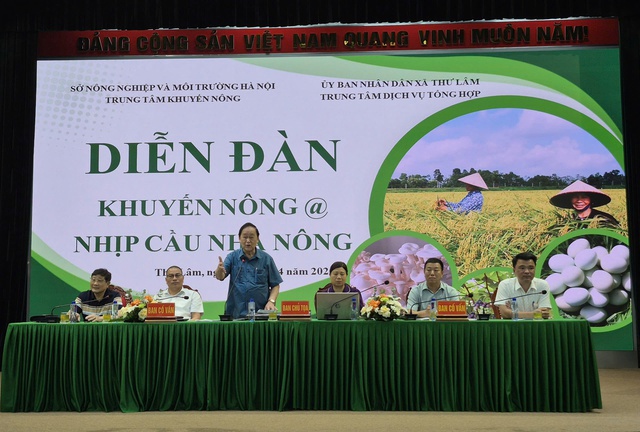 Phát huy vai trò liên kết '4 nhà' tại Diễn đàn Khuyến nông @ Nhịp cầu nhà nông- Ảnh 1. Phát huy vai trò liên kết '4 nhà' tại Diễn đàn Khuyến nông @ Nhịp cầu nhà nông- Ảnh 1.