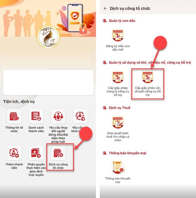 Công an Hà Nội giải quyết TTHC về vũ khí, vật liệu nổ trên ứng dụng VneID- Ảnh 1.