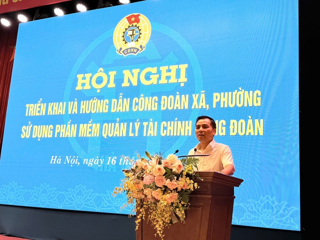 Đẩy mạnh ứng dụng chuyển đổi số trong công tác tài chính Công đoàn- Ảnh 1. Đẩy mạnh ứng dụng chuyển đổi số trong công tác tài chính Công đoàn- Ảnh 1.
