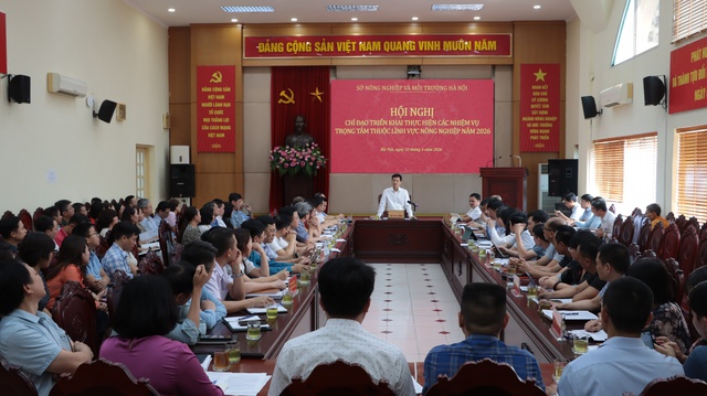 Hà Nội đẩy nhanh các nhiệm vụ, giải pháp thúc đẩy tăng trưởng ngành nông nghiệp - Ảnh 1.