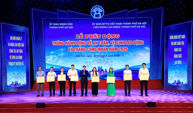 Phát động Tháng hành động về an toàn, vệ sinh lao động và Tháng Công nhân năm 2026- Ảnh 1.
