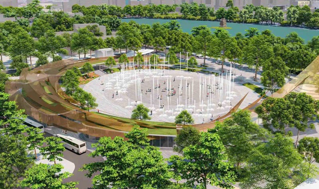 Tăng tốc dự án Quảng trường - Công viên phía Đông hồ Hoàn Kiếm, mở rộng không gian công cộng trung tâm- Ảnh 1.
