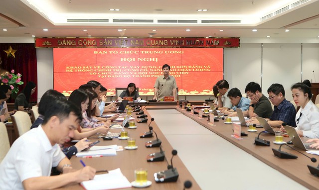 Hà Nội đẩy mạnh chuyển đổi số trong công tác xây dựng Đảng - Ảnh 1.