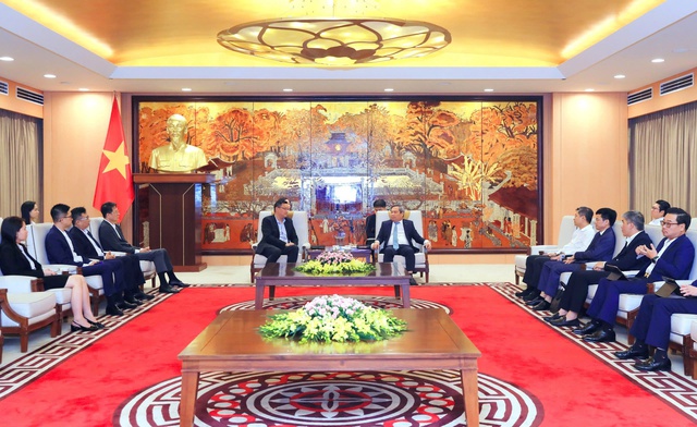 Chủ tịch UBND TP. Hà Nội tiếp Tập đoàn CT&D, mở rộng hợp tác đầu tư- Ảnh 1.