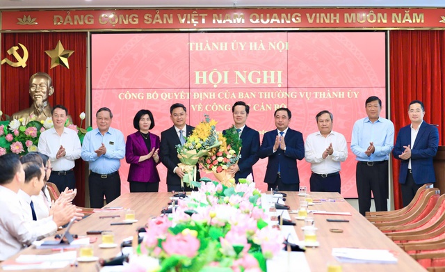 Đồng chí Vũ Đăng Định giữ chức Trưởng ban Tổ chức Thành ủy Hà Nội- Ảnh 1.