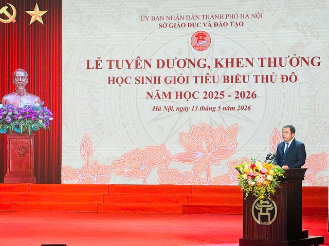 Tuyên dương gần 800 học sinh giỏi tiêu biểu Thủ đô năm học 2025 – 2026- Ảnh 1.