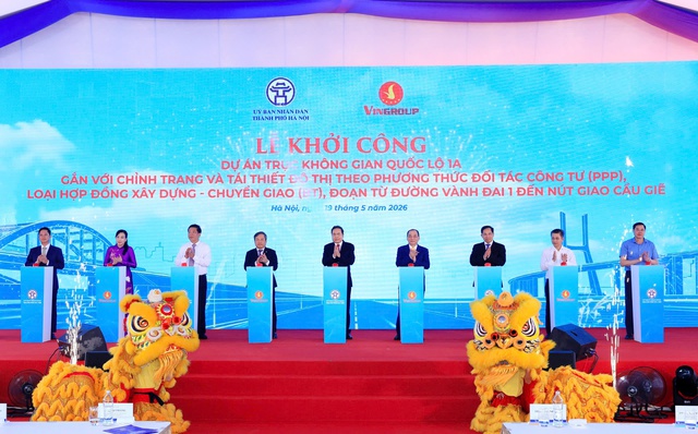 Hà Nội khởi công mở rộng quốc lộ 1A đoạn Vành đai 1 - Cầu Giẽ lên 16 làn xe- Ảnh 3. Hà Nội khởi công mở rộng quốc lộ 1A đoạn Vành đai 1 - Cầu Giẽ lên 16 làn xe- Ảnh 3.