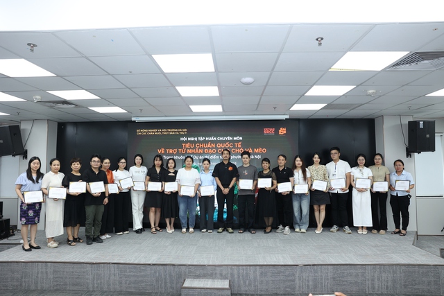 Tập huấn chuyên môn về trợ tử nhân đạo cho chó, mèo theo chuẩn quốc tế- Ảnh 2.