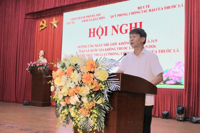 Hưởng ứng Ngày Thế giới không thuốc lá 31/5- Ảnh 1. Hưởng ứng Ngày Thế giới không thuốc lá 31/5- Ảnh 1.