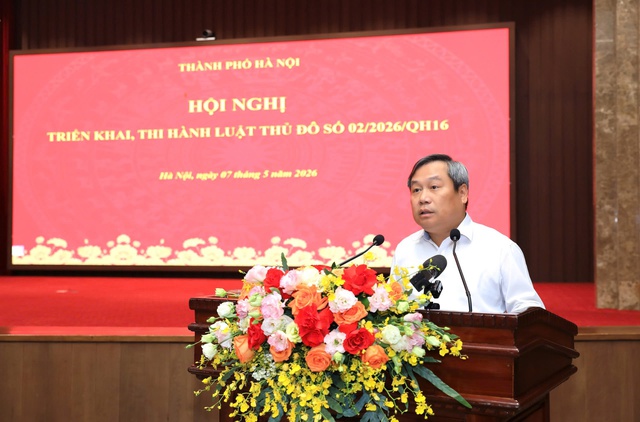 Hà Nội quán triệt và triển khai thi hành Luật Thủ đô năm 2026- Ảnh 4.