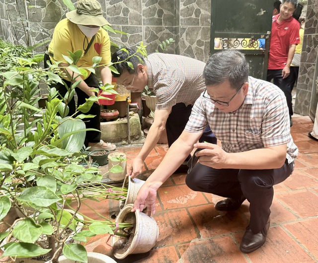Phòng, chống sốt xuất huyết từ sớm để bảo vệ sức khỏe cộng đồng- Ảnh 2. Phòng, chống sốt xuất huyết từ sớm để bảo vệ sức khỏe cộng đồng- Ảnh 2.
