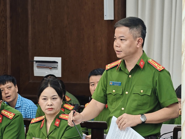 Công an Hà Nội họp báo thông tin về hai vụ án lớn- Ảnh 4.