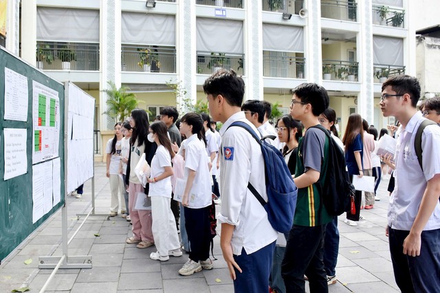 Hà Nội công bố điểm chuẩn vào lớp 10 năm học 2026-2027- Ảnh 1. Hà Nội công bố điểm chuẩn vào lớp 10 năm học 2026-2027- Ảnh 1.