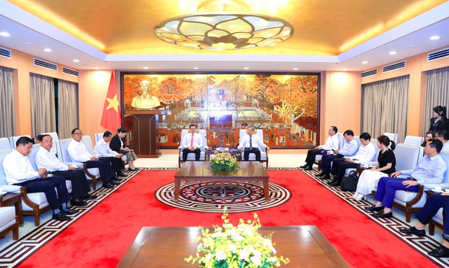 Hà Nội - Khăm Muồn tăng cường hợp tác đầu tư, thương mại và du lịch - Ảnh 1.