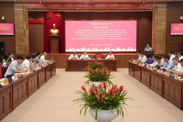 Hà Nội chuyển biến mạnh mẽ trong vận hành chính quyền địa phương 2 cấp- Ảnh 1.