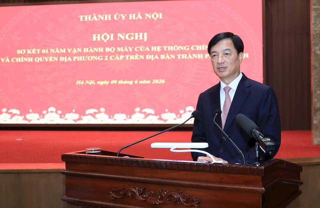 Hà Nội triển khai mô hình chính quyền hai cấp tương đối bài bản, đồng bộ và hiệu quả- Ảnh 1.