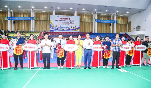 Hà Nội: Hơn 8.000 vận động viên tham dự Giải thể thao các môn hè - Ảnh 2. Hà Nội: Hơn 8.000 vận động viên tham dự Giải thể thao các môn hè - Ảnh 2.