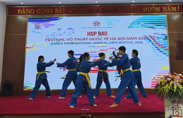Festival Võ thuật quốc tế Hà Nội 2026: Lan tỏa hào khí Thăng Long – Tinh hoa võ Việt - Ảnh 2. Festival Võ thuật quốc tế Hà Nội 2026: Lan tỏa hào khí Thăng Long – Tinh hoa võ Việt - Ảnh 2.