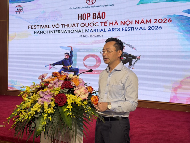 Festival Võ thuật quốc tế Hà Nội 2026: Lan tỏa hào khí Thăng Long – Tinh hoa võ Việt - Ảnh 1. Festival Võ thuật quốc tế Hà Nội 2026: Lan tỏa hào khí Thăng Long – Tinh hoa võ Việt - Ảnh 1.