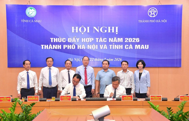Thúc đẩy hợp tác toàn diện trên các lĩnh vực giữa TP. Hà Nội và tỉnh Cà Mau- Ảnh 3.