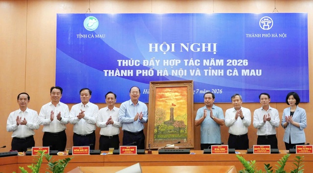 Thúc đẩy hợp tác toàn diện trên các lĩnh vực giữa TP. Hà Nội và tỉnh Cà Mau- Ảnh 5.