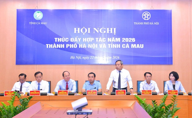 Thúc đẩy hợp tác toàn diện trên các lĩnh vực giữa TP. Hà Nội và tỉnh Cà Mau- Ảnh 4.