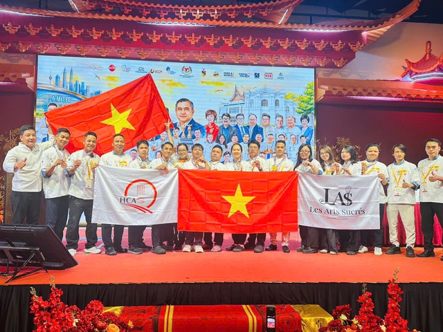 Đội tuyển Hội Đầu bếp Hà Nội giành 37 huy chương, 9 cúp vàng tại cuộc thi ẩm thực quốc tế GCCM 2026- Ảnh 1.