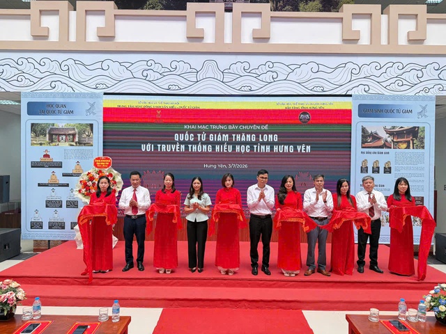 Quảng bá di sản văn hóa Di tích Văn Miếu - Quốc Tử Giám và truyền thống hiếu học - Ảnh 1.