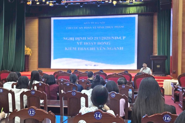 Nâng cao năng lực bảo đảm an toàn thực phẩm tại tuyến cơ sở- Ảnh 1.
