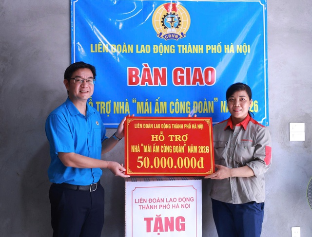 Ấm áp nghĩa tình từ chương trình 'Mái ấm Công đoàn'- Ảnh 1.
