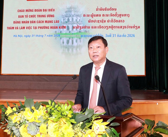 Hà Nội chia sẻ kinh nghiệm quản trị chính quyền địa phương 2 cấp với Lào- Ảnh 2.