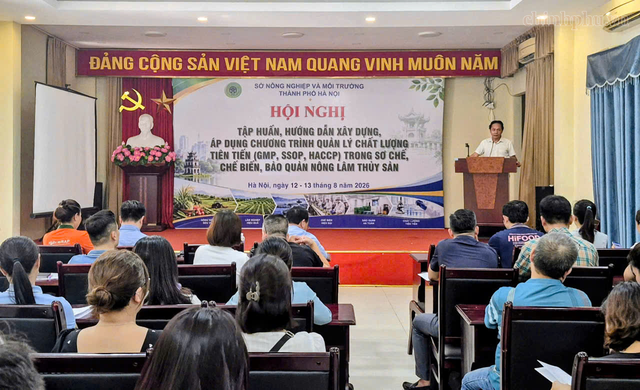 Nâng cao kỹ năng quản lý chất lượng tiên tiến trong sơ chế, chế biến nông lâm thủy sản- Ảnh 1.
