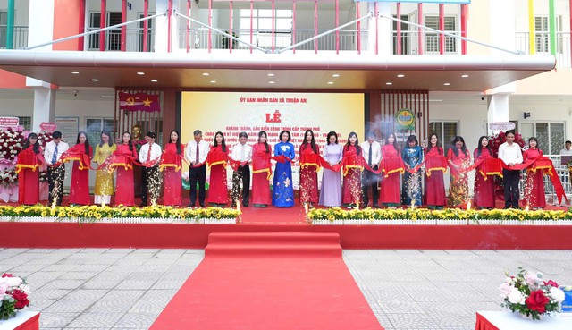 Hà Nội khánh thành hai trường học mới hiện đại- Ảnh 2.