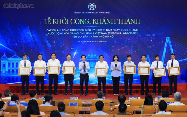 Hà Nội khởi công, khánh thành 17 dự án hơn 397 nghìn tỷ đồng, tạo động lực phát triển mới- Ảnh 5.
