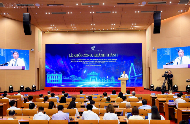 Hà Nội khởi công, khánh thành 17 dự án hơn 397 nghìn tỷ đồng, tạo động lực phát triển mới- Ảnh 7.