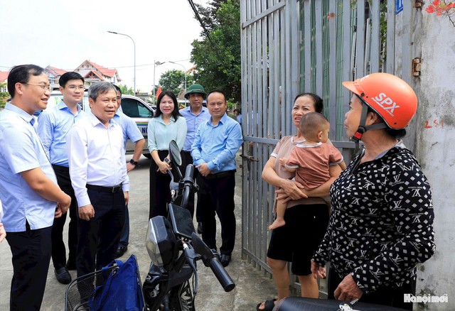 Chủ tịch UBND TP. Hà Nội kiểm tra công tác phòng, chống thiên tai- Ảnh 4.