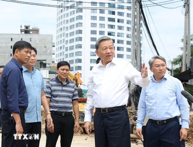 Tổng Bí thư, Chủ tịch nước Tô Lâm: Bảo đảm tiến độ, phấn đấu sớm thông xe toàn tuyến Vành đai 1- Ảnh 1.