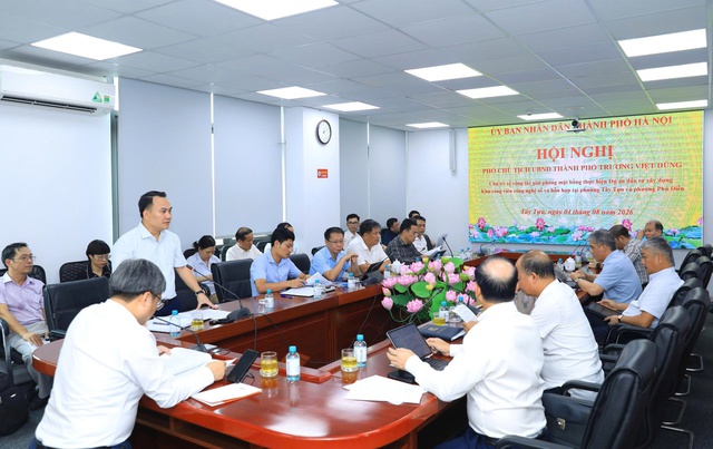 Hà Nội quyết tâm hoàn thành GPMB Khu công viên công nghệ số trước ngày 30/9- Ảnh 2.