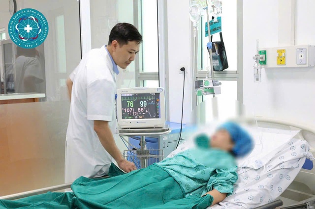 Cấp cứu thành công ca chấn thương bụng kín, sốc mất máu do vỡ gan nguy kịch- Ảnh 1.