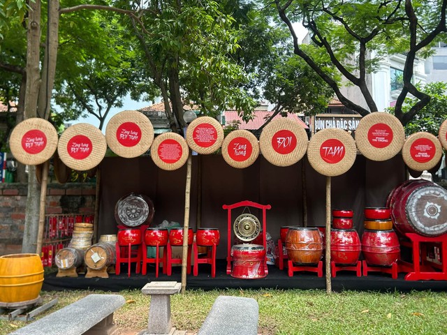 Tiếng trống truyền thống gắn với cộng đồng và di sản văn hóa Việt Nam- Ảnh 1.