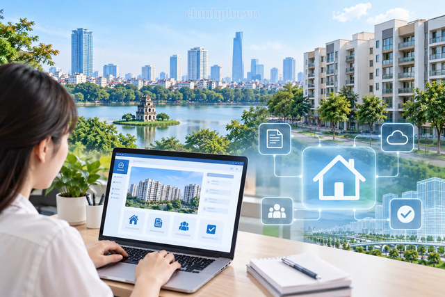 Hà Nội hướng tới số hóa toàn bộ quy trình đăng ký nhà ở xã hội- Ảnh 1.