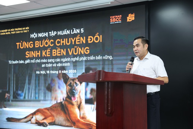 Tiếp tục tập huấn chuyển đổi buôn bán, giết mổ chó, mèo sang sinh kế bền vững- Ảnh 3.