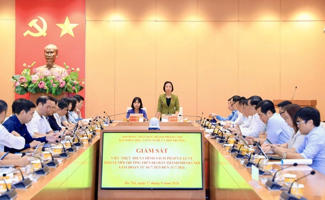 Hà Nội đẩy nhanh hoàn thiện cơ chế, chính sách bảo vệ môi trường- Ảnh 1.