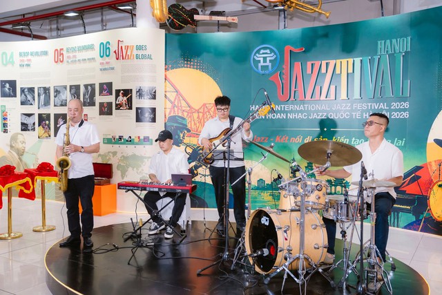 Liên hoan Nhạc Jazz quốc tế Hà Nội năm 2026: Kết nối nghệ sĩ Việt Nam và quốc tế- Ảnh 2.